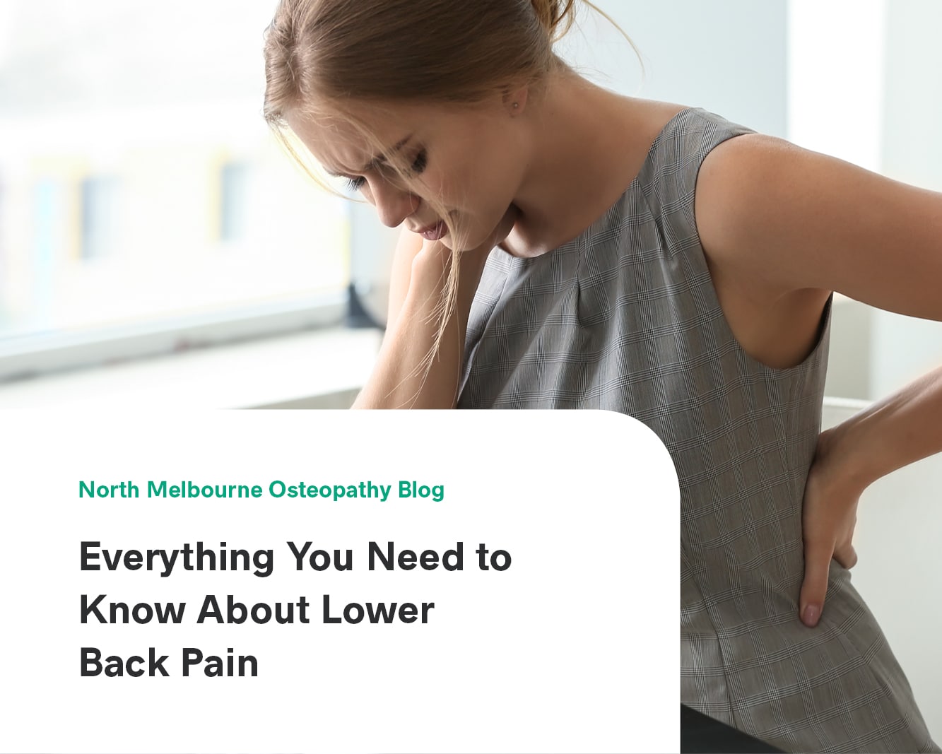 Lower Back Pain and Osteopathy